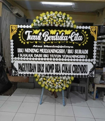 Papan Bunga di Banyuasin
